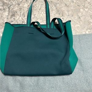 Large neoprene tote bag